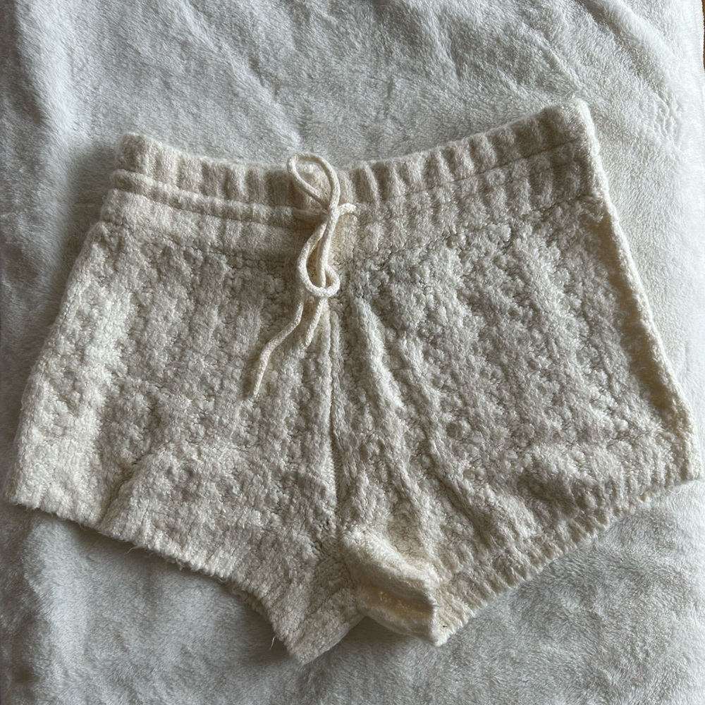 Urban Outfitters fuzzy shorts!